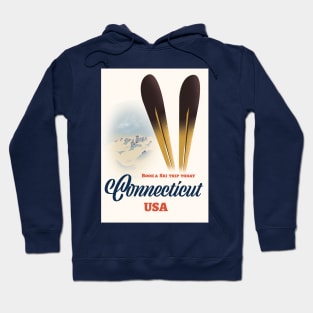 Connecticut ski Hoodie